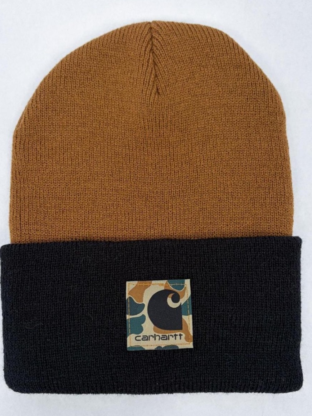 Carhartt Knit Camo Patch Beanie